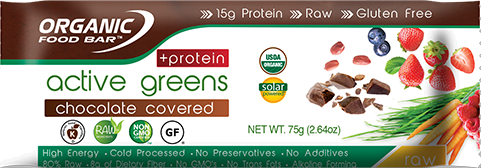 organic food bar protein